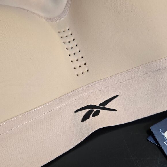 New Reebok Puremove+ High Impact Sports Bra Nude Sz XS womens Convertible Straps - Picture 4 of 7